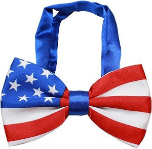 American Flag Bow-Tie - Dressed By Finn, LLC