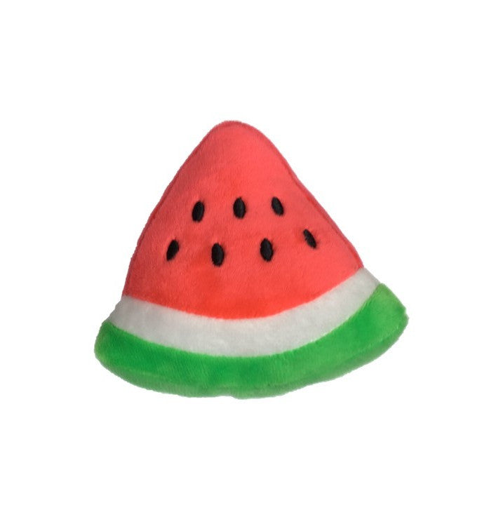 Watermelon Slice Squeaky Toy - Dressed By Finn, LLC