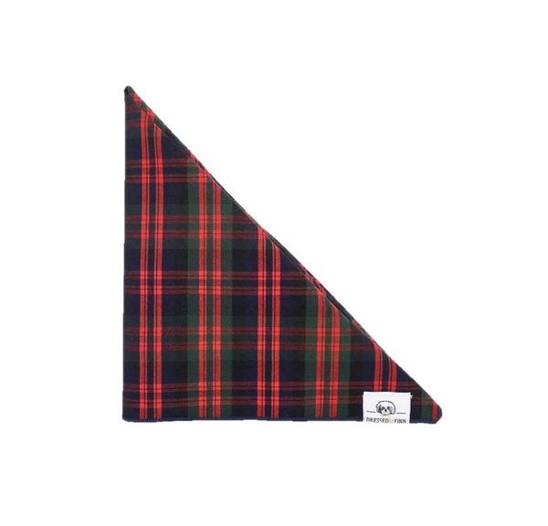 Riley Plaid Bandanna - Dressed By Finn, LLC